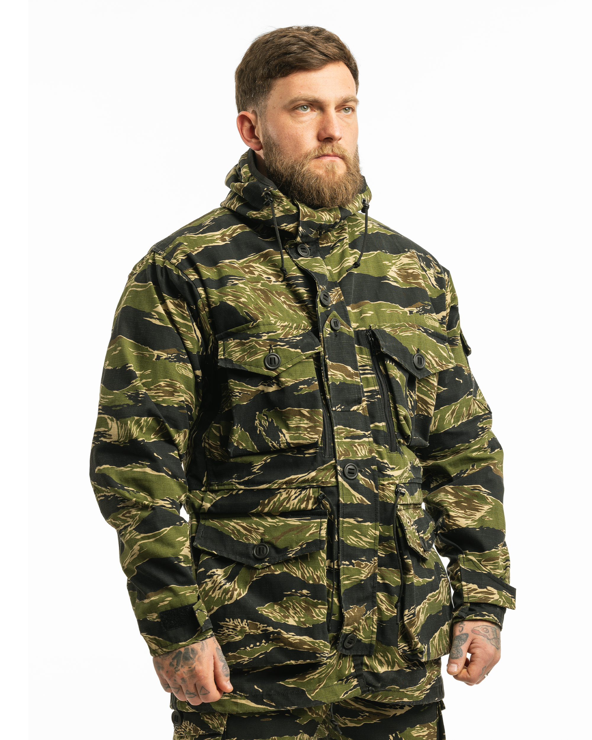 BDU Coat, OVTS Original Vietnam Tiger Stripe™ — Tiger Stripe Products BDU Coat, OVTS Original Vietnam Tiger Stripe™ — Tiger Stripe Products